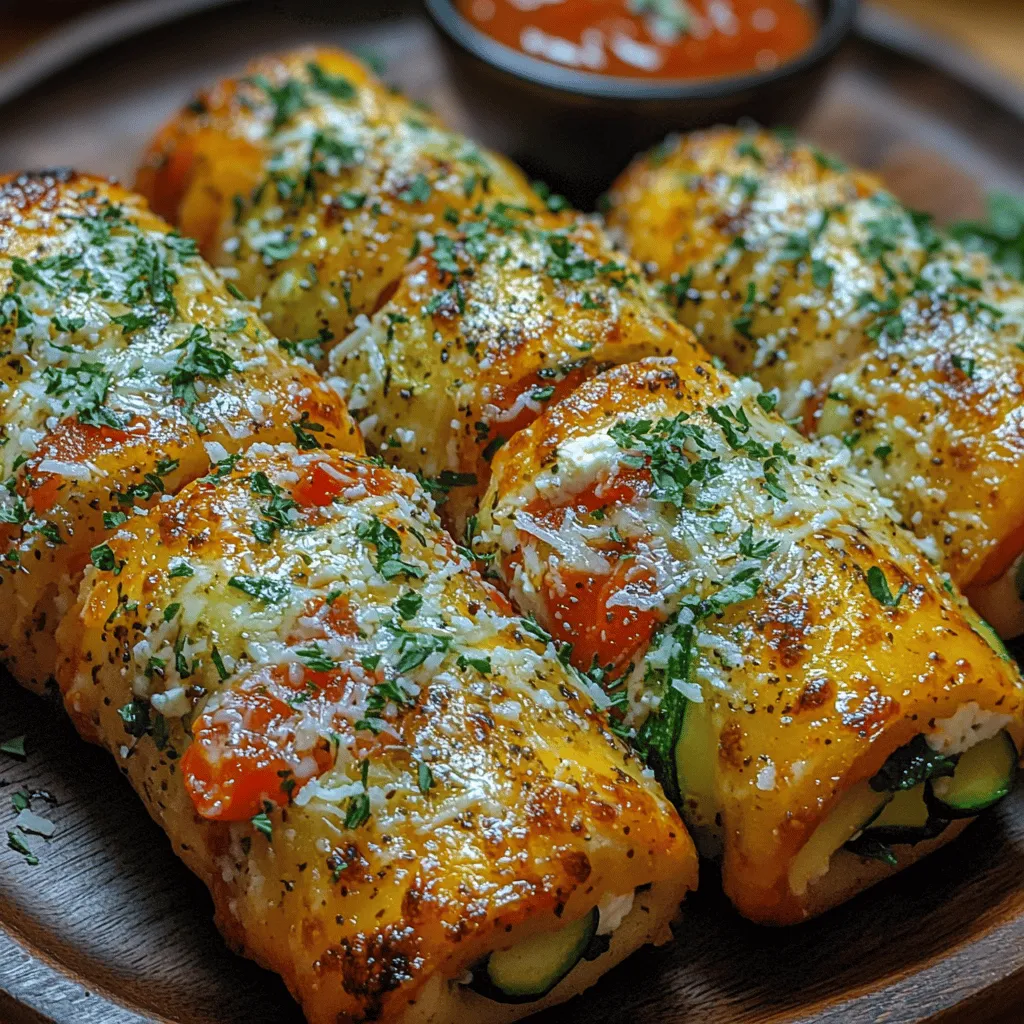 To create the perfect Summer Veggie Pizza Rolls, it is essential to gather high-quality ingredients that will enhance the overall flavor and texture of the dish. Below is an overview of the key components that will bring your pizza rolls to life.