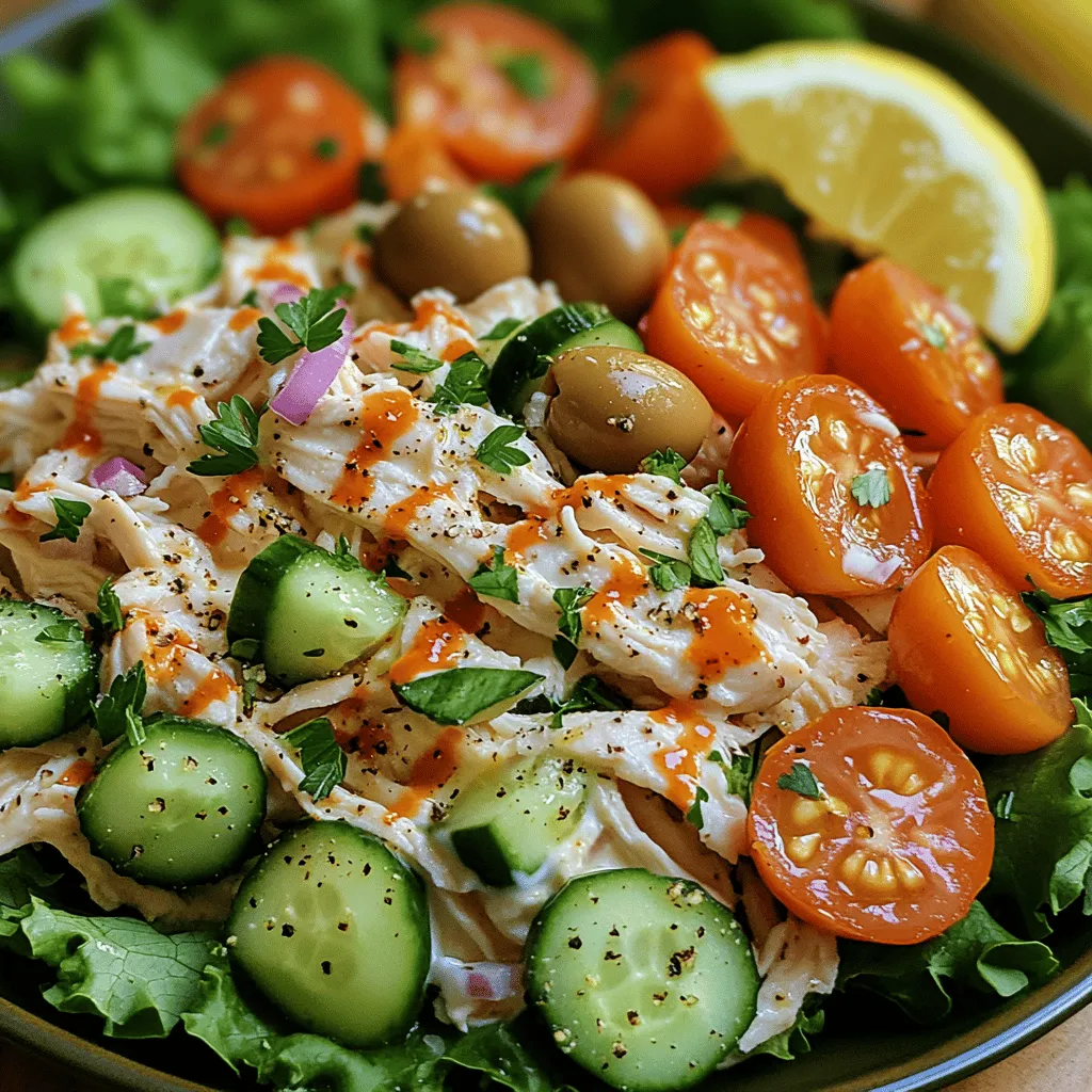 In a world where healthy eating often feels like a compromise on taste, Mediterranean cuisine shines as a beacon of flavor, freshness, and well-being. The Mediterranean Bliss Chicken Salad embodies these principles beautifully, combining fresh, vibrant ingredients with a symphony of flavors that delight the palate. This salad is not just a meal; it's an experience, transporting you to sun-drenched shores and bustling markets filled with the aromas of ripe vegetables, aromatic herbs, and zesty spices.