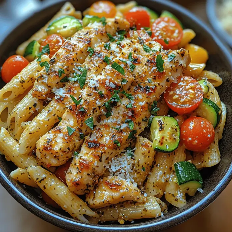 As the warm sun invites us outdoors and the gardens burst with vibrant colors, there is no better time to celebrate the essence of summer cooking than with a delightful dish of Summer Herb Chicken Pasta. This recipe combines the bright, fresh flavors of seasonal produce with the comforting satisfaction of pasta and protein-rich chicken, making it a perfect choice for family meals and gatherings. Whether you're hosting a backyard barbecue, enjoying a casual dinner with friends, or simply looking for a quick weeknight meal, this dish is sure to impress.