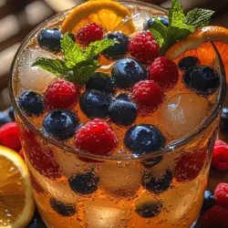 A successful Berry Citrus Sparkling Punch relies on a harmonious blend of fresh and vibrant ingredients that work together to create a refreshing drink. Let’s delve into the key components that make this punch shine.