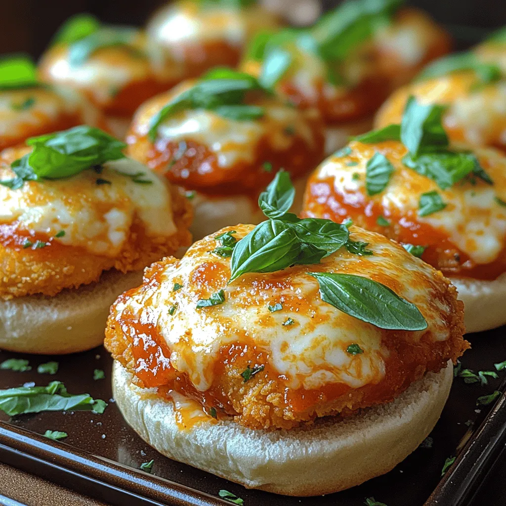 The foundation of any great dish lies in its ingredients, and for Heavenly Chicken Parmesan Sliders, each component plays a vital role in achieving that perfect balance of flavor and texture.
