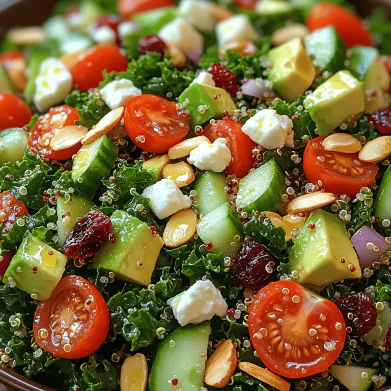 In recent years, the trend towards healthy eating and plant-based meals has gained immense popularity, driven by a growing awareness of nutrition and wellness. As more people become aware of the significant health benefits associated with a diet rich in whole foods, colorful salads and nourishing bowls have taken center stage. Among the many delightful options available, the Vibrant Kale & Quinoa Delight stands out as a nutritious and visually appealing dish that caters to those seeking both flavor and health.