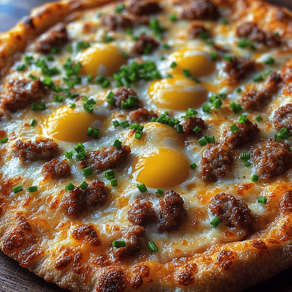 Breakfast is often hailed as the most important meal of the day, and what better way to start your morning than with a delicious breakfast pizza? This innovative dish combines the comforting elements of a classic breakfast—think sausage, eggs, and cheese—on a crispy pizza crust, creating a delightful fusion that appeals to both the traditional pizza lover and the breakfast enthusiast. The versatility of breakfast pizza allows it to cater to a myriad of tastes and dietary preferences, making it an ideal choice for family meals, brunch gatherings, or even a quick weekday breakfast.