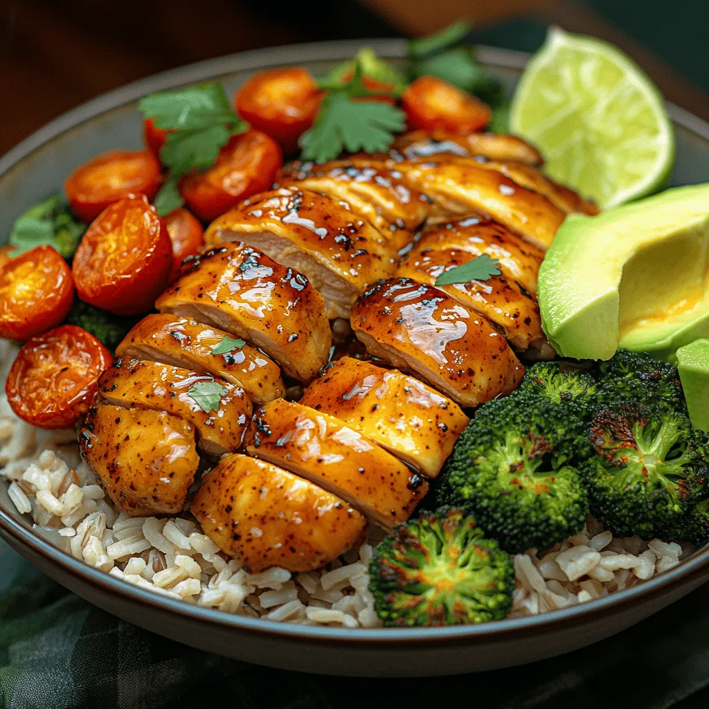 Sweet Heat Hot Honey Chicken Bowls are a culinary delight that brings together an exciting blend of flavors and textures. Picture succulent pieces of chicken glazed with a sweet and spicy hot honey sauce, nestled atop a bed of nutritious grains and accompanied by vibrant vegetables. This dish is not just a feast for the taste buds; it also offers a balanced meal that can be enjoyed any day of the week.