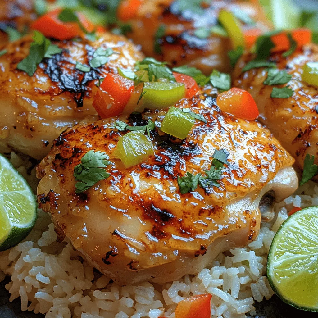 Caribbean cuisine is a vibrant tapestry woven from a rich history of cultural influences, showcasing the fusion of flavors brought together by indigenous peoples, European colonizers, African traditions, and Asian immigrants. This culinary landscape is characterized by its bold spices, fresh ingredients, and colorful presentations. Among the many enticing dishes that embody this lively cuisine, <strong>Caribbean Delight Chicken & Rice</strong> stands out as a beloved favorite.” /></p>
</p>
<h3>Sautéing the Vegetables</h3>
</p>
<p>To begin crafting the exquisite flavor profile of Caribbean Delight Chicken & Rice, sautéing the vegetables is a crucial step. Start by finely chopping the onions and garlic. The key to achieving the perfect texture lies in the cooking technique. Heat a splash of olive oil in a large skillet over medium heat. Once the oil is shimmering, add the onions first, allowing them to soften and become translucent. This process usually takes about 5 minutes.</p>
</p>
<p>Next, introduce the minced garlic. It’s essential to add garlic after the onions have had a head start because it cooks faster and can burn easily, leading to a bitter flavor. Sauté the garlic for about 1 minute until fragrant—this will enhance the overall aroma of your dish.</p>
</p>
<p>In addition to onions and garlic, bell peppers play a significant role in this recipe. Not only do they add vibrant color, but they also contribute a sweet crunch that balances the savory elements of the chicken and rice. Choose a mix of red, green, and yellow bell peppers for a visually appealing dish. Sauté these peppers until they’re just tender, about 3-4 minutes. Their sweetness will caramelize slightly, enriching the dish’s flavor.</p>
</p>
<h3>Browning the Chicken</h3>
</p>
<p>Next, focus on browning the chicken thighs. This step is vital as it develops rich, complex flavors through the Maillard reaction, where the proteins and sugars in the chicken interact under high heat. Pat the chicken thighs dry with paper towels and season them generously with salt and pepper.</p>
</p>
<p>In the same skillet used for the vegetables, increase the heat to medium-high and add a bit more oil if necessary. Carefully place the chicken thighs skin-side down in the hot skillet. Avoid overcrowding; if necessary, brown the chicken in batches. Allow the chicken to sear without moving it for about 5-7 minutes, or until the skin achieves a beautiful golden-brown color. This not only adds flavor but also creates a pleasing texture.</p>
</p>
<p>Once the first side is browned, flip the chicken over and cook for an additional 5 minutes. At this point, the chicken won’t be completely cooked—this is by design, as it will finish cooking during the simmering phase.</p>
</p>
<h3>Cooking the Rice</h3>
</p>
<p>The heart of this dish lies in the rice, which absorbs the delicious flavors from the chicken and vegetables. For cooking the rice, you will need both coconut milk and chicken broth. This combination enhances the richness of the dish while infusing a subtle sweetness that complements the savory elements.</p>
</p>
<p>Start by rinsing the rice under cold water until the water runs clear. This step removes excess starch, preventing the rice from becoming gummy. In a separate pot, combine 1 cup of rice with 1 cup of chicken broth and 1 cup of coconut milk. The ratio of liquid to rice is crucial here, as it dictates the final texture. Bring the mixture to a gentle boil over medium heat.</p>
</p>
<p>Once boiling, lower the heat to a simmer and cover the pot with a lid. Cook for 15-20 minutes without lifting the lid. This allows the rice to steam properly, ensuring each grain is fluffy and separate. Avoid the temptation to stir the rice during cooking, as this can lead to mushiness. Once the rice is cooked, remove it from heat and let it sit covered for an additional 5 minutes before fluffing it with a fork.</p>
</p>
<h3>Combining Ingredients</h3>
</p>
<p>Now that your chicken is browned and your rice is cooked, it’s time to combine these components. In the skillet with the sautéed vegetables, nestle the chicken thighs back in, along with any juices that may have collected on the plate. This is where the layering of flavors comes into play. Add the cooked rice on top of the chicken and vegetables, ensuring that it is evenly distributed.</p>
</p>
<p>Pour in any remaining chicken broth or coconut milk if the mixture appears dry, then season with additional salt, pepper, and a pinch of cayenne or paprika for a hint of heat. Stir gently to combine everything, making sure not to break the rice grains.</p>
</p>
<p>Cover the skillet and allow the dish to simmer on low heat for about 10-15 minutes. This simmering process is crucial; it melds the flavors together, allowing the chicken to finish cooking and the rice to absorb the aromatic broth.</p>
</p>
<h3>Final Steps: Fluffing and Serving</h3>
</p>
<p>Once the simmering is complete, it’s time to fluff the rice. Use a fork to gently separate the grains, mixing the chicken and vegetables throughout for an even distribution of flavors. Presentation is key, so consider spooning the chicken and rice mixture into a large serving bowl or plating it individually.</p>
</p>
<p>For an appealing plate, garnish with freshly chopped cilantro or parsley. A squeeze of lime juice over the dish adds a zesty brightness that complements the richness of the coconut and chicken. Serve with lime wedges on the side for guests to customize their flavor preferences.</p>
</p>
<h3>Suggested Accompaniments and Serving Suggestions</h3>
</p>
<p>Caribbean Delight Chicken & Rice pairs wonderfully with a variety of sides. Consider serving it alongside a fresh green salad tossed with tropical fruits like mango or pineapple for a refreshing contrast. Additionally, some fried plantains can add a delightful sweetness and texture to your meal.</p>
</p>
<p>For those looking to enhance the Caribbean experience, a side of coleslaw with a tangy dressing can provide a crunchy, cooling element. If you’re feeling adventurous, try offering a side of black beans or chickpeas seasoned with cumin and garlic for added protein and fiber.</p>
</p>
<h3>Nutritional Analysis</h3>
</p>
<p>This dish is not only delicious but also offers a well-rounded nutritional profile. The chicken provides high-quality protein, essential for muscle repair and overall health. Coconut milk, while higher in fat, contains medium-chain triglycerides (MCTs), which are known for their energy-boosting properties. The vegetables offer essential vitamins and minerals, contributing to a balanced diet.</p>
</p>
<p>When considering portion control, aim for a serving size that includes one thigh, a generous scoop of rice, and a healthy portion of vegetables. This balance ensures you enjoy the flavors while maintaining nutritional integrity.</p>
</p>
<h3>Conclusion</h3>
</p>
<p>In summary, Caribbean Delight Chicken & Rice is a simple yet flavorful dish that brings the taste of the tropics right to your home. The combination of perfectly sautéed vegetables, expertly browned chicken, and aromatic rice creates a harmonious meal that is sure to impress. We invite you to try this recipe for a delicious escape to the Caribbean, right from your kitchen.</p>
</p>
<p>If you enjoy this dish, explore more Caribbean recipes to expand your culinary repertoire. The vibrant flavors and fresh ingredients are sure to inspire your cooking journey and introduce exciting new tastes to your table.</p>
</div>