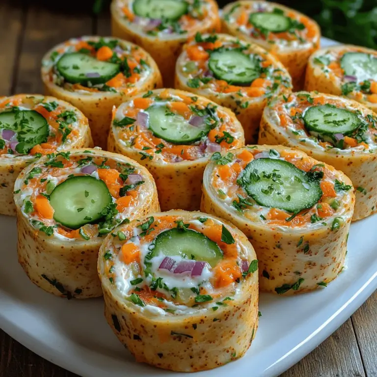 In the realm of healthy snacks and appetizers, Cool Veggie Cream Cheese Roll-Ups stand out as a delightful and versatile option that caters to a myriad of occasions. Whether you’re hosting a casual get-together, looking for a nutritious lunch idea, or simply craving a light snack, these roll-ups are the perfect solution. They embody a harmonious blend of fresh vegetables and creamy goodness, making them not only delicious but also a visually appealing addition to any platter.