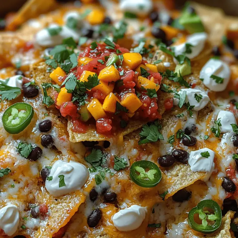 Nachos have long held their place as a beloved snack or meal choice, captivating taste buds with their delicious combination of flavors and textures. Whether at a lively gathering, a casual game day, or simply a cozy evening at home, nachos provide a satisfying crunch and a canvas for creative toppings. The traditional nacho experience, often laden with cheese, jalapeños, and various toppings, is now undergoing a delightful transformation. Enter Mango Strawberry Salsa Nachos—a vibrant twist that infuses the classic dish with a burst of sweetness and freshness.