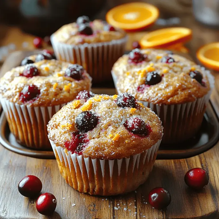 When it comes to baked goods that encapsulate the essence of the season, few recipes can compete with zesty cranberry orange muffins. This delightful treat combines the tartness of fresh cranberries with the sweetness and brightness of oranges, creating a flavor profile that is both invigorating and comforting. As the days grow shorter and the air becomes crisp, these muffins serve as the perfect accompaniment to your morning coffee or as a midday snack, bringing a burst of flavor and warmth to your home.