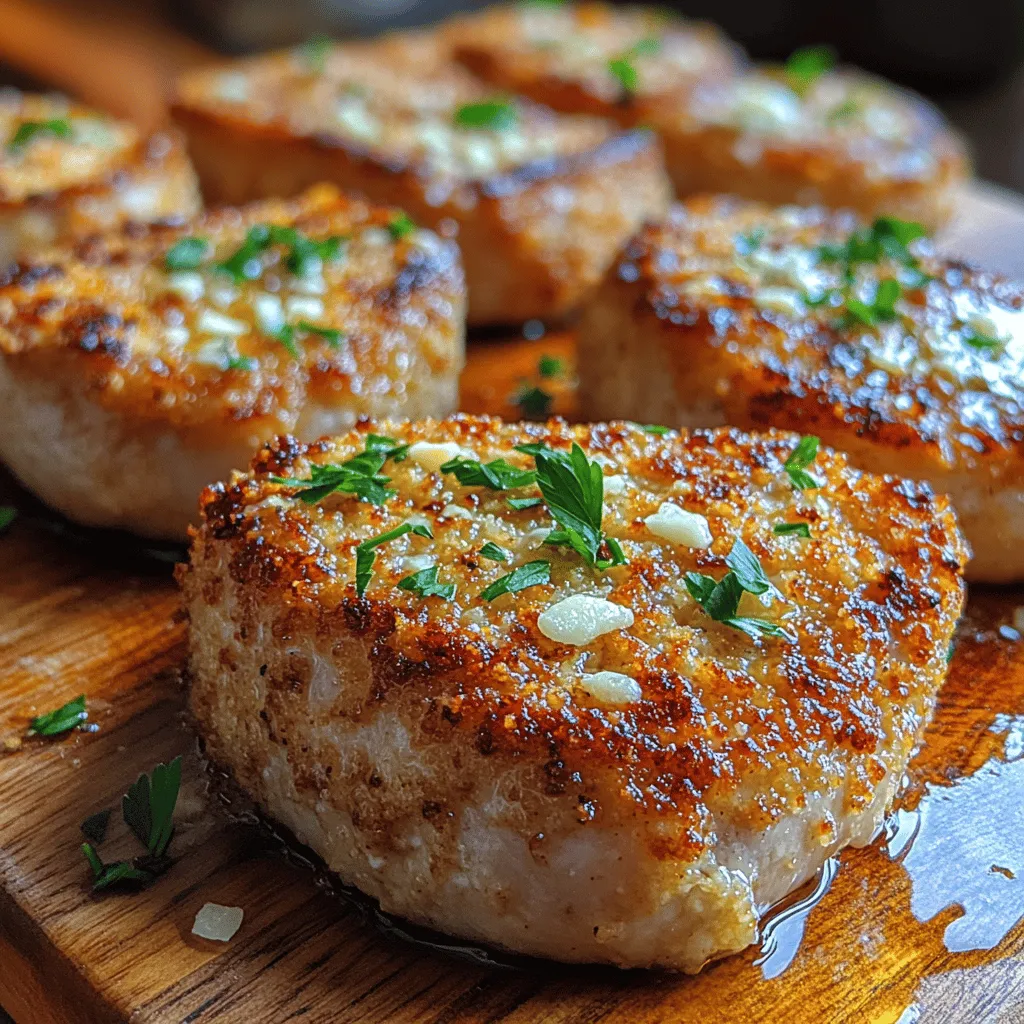 Are you searching for a flavorful and impressive dish to serve for dinner? Look no further than Garlic Parmesan Crusted Pork Chops! This delightful recipe combines the rich flavors of garlic and the nuttiness of freshly grated Parmesan cheese, creating a savory crust that elevates the humble pork chop into a gourmet meal. Not only is this dish bursting with flavor, but it’s also incredibly easy to prepare, making it perfect for any occasion—from weeknight dinners to special gatherings.