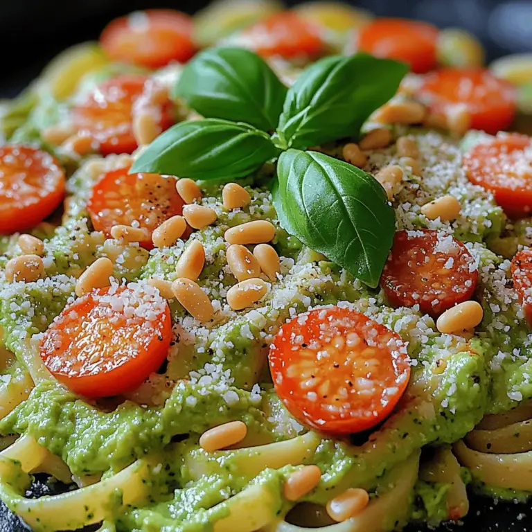 To truly appreciate the creamy avocado pasta, it’s vital to delve into each ingredient's contribution to the overall dish, both in terms of flavor and nutrition.