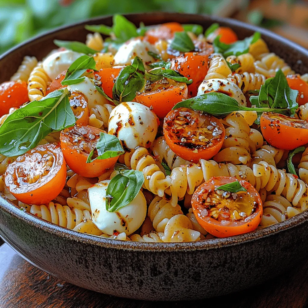 When it comes to summer meals, few dishes can rival the vibrant and refreshing appeal of a Caprese Pasta Salad. This delightful dish, traditionally featuring fresh tomatoes, mozzarella cheese, and basil, has captured the hearts of food lovers everywhere. Its versatility makes it suitable as either a light main course or a complementary side, perfect for barbecues, picnics, or casual family dinners.
