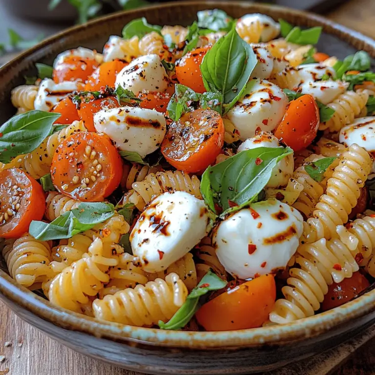 When it comes to summer meals, few dishes can rival the vibrant and refreshing appeal of a Caprese Pasta Salad. This delightful dish, traditionally featuring fresh tomatoes, mozzarella cheese, and basil, has captured the hearts of food lovers everywhere. Its versatility makes it suitable as either a light main course or a complementary side, perfect for barbecues, picnics, or casual family dinners.