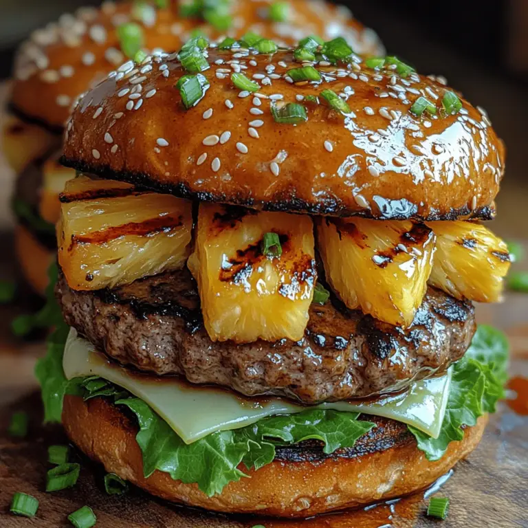 In recent years, the humble burger has evolved from a simple backyard staple into a culinary canvas for creativity and flavor exploration. As food enthusiasts increasingly seek unique flavor profiles, burgers infused with international influences are gaining massive popularity. From spicy sriracha to smoky chipotle, the quest for the next great burger experience has led many to experiment with bold, unexpected ingredients. Among these innovative creations, the grilled pineapple teriyaki burger stands out as a deliciously tropical alternative to traditional recipes.