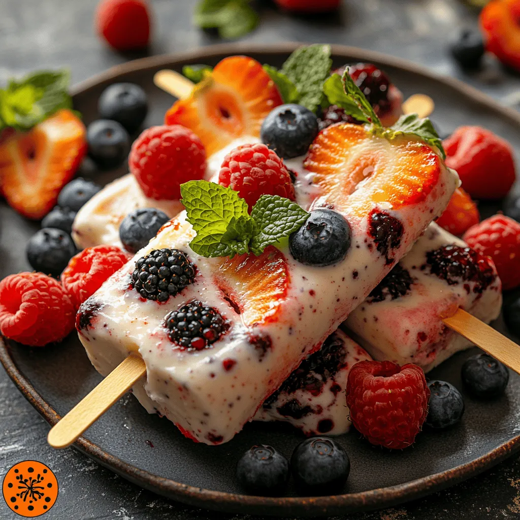 Berry Bliss Greek Yogurt Pops are the ultimate summer snack that caters to both adults and children alike. These pops are not only refreshing but also incredibly easy to make, requiring just a handful of wholesome ingredients. By using Greek yogurt as the base, these pops offer a creamy texture and a rich source of protein, keeping you satiated longer than traditional sugary popsicles. The addition of mixed berries not only provides a burst of natural sweetness but also loads the pops with antioxidants, vitamins, and fiber, promoting overall health.
