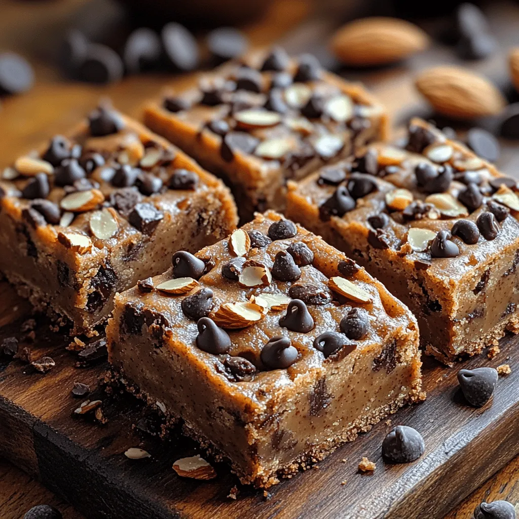In the world of snacking, the allure of homemade treats has never been more pronounced. As dietary trends evolve, a growing number of us are seeking out healthier dessert options that don’t compromise on flavor. Enter the Decadent Chocolate Chip Almond Butter Bars—a delightful fusion of indulgence and nutrition. These bars combine the rich, creamy texture of almond butter with the deep, satisfying taste of dark chocolate, creating a guilt-free treat that not only satisfies your cravings but also nourishes your body.