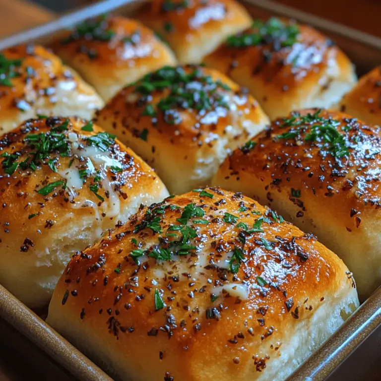 There's something undeniably comforting about the aroma of freshly baked bread wafting through your home. Homemade bread rolls, in particular, have a unique charm that store-bought versions simply can't replicate. When you combine the warm, inviting scent of garlic with the earthy notes of fresh herbs, you create a culinary masterpiece that can elevate any meal. Whether you're serving them alongside a hearty soup, a holiday feast, or just enjoying them with a little butter, Buttery Garlic Herb Rolls are a delightful addition to your table.