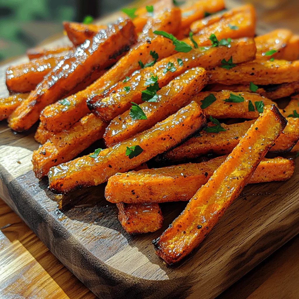 In recent years, the quest for healthier snack alternatives has led many to explore creative ways to satisfy cravings without compromising on nutrition. Enter carrot fries—a vibrant and nutritious twist on traditional potato fries. As popular as they are delicious, carrot fries offer a satisfying crunch and a natural sweetness that can transform any meal or snack time into a delightful experience. This recipe for Maple Glazed Carrot Fries Delight is not only a feast for the taste buds but also an excellent way to sneak more vegetables into your diet, making it a favorite among health-conscious eaters, busy families, and anyone seeking a delicious way to enhance their meals.