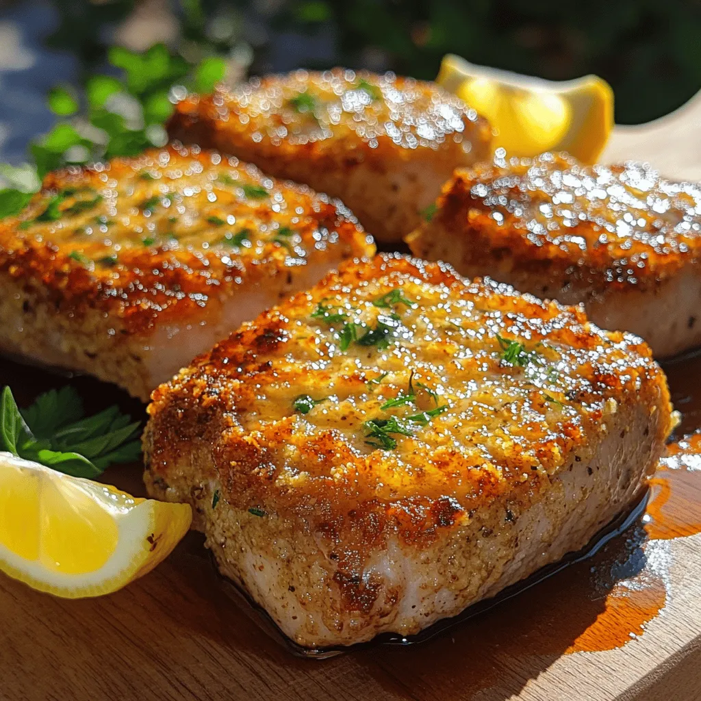 To create delectable Parmesan crusted pork chops, it’s essential to understand the role each ingredient plays in enhancing the dish's overall flavor and texture. Let’s break down the key components that come together to make this dish a standout.