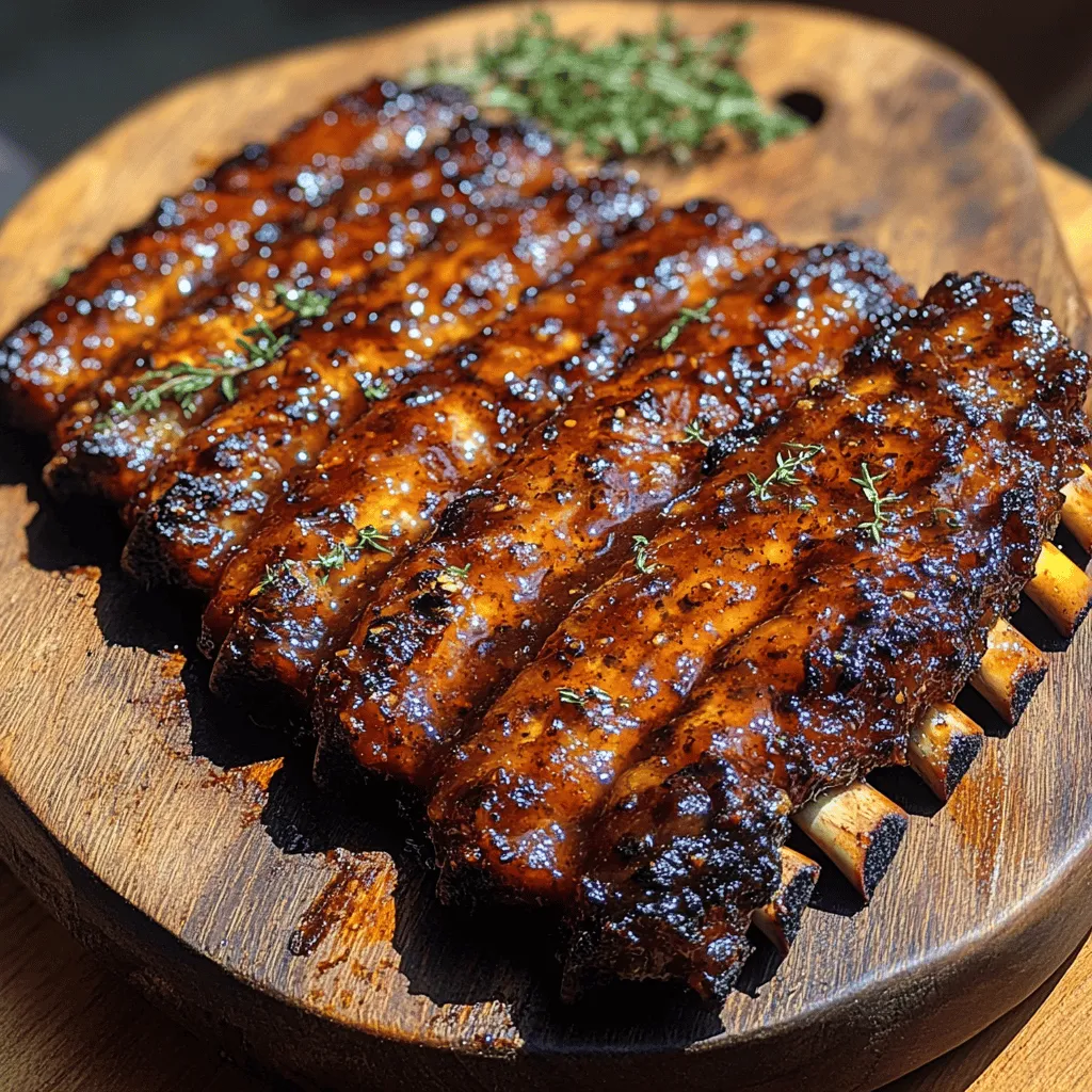 Whisky-Glazed Bliss Baby Back Ribs are the ultimate indulgence for barbecue enthusiasts and casual diners alike. This savory-sweet dish combines the rich flavors of bourbon whisky with tender, juicy baby back ribs, creating a mouthwatering experience that tantalizes the taste buds. With their fall-off-the-bone tenderness and a glaze that balances sweetness and smokiness, these ribs are not just a meal; they are an experience that brings friends and family together around the grill.