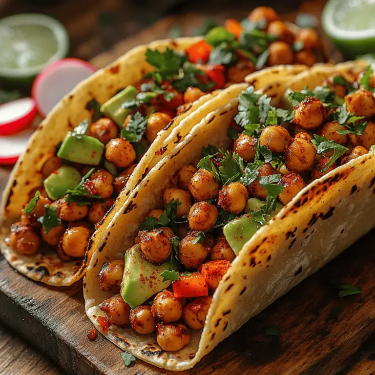 To create the perfect Smoky BBQ Chickpea Salad Tacos, it’s essential to understand each key ingredient involved in the recipe. Each component plays a crucial role in delivering both flavor and nutritional value.