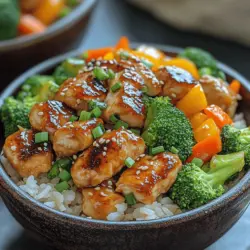 To create the perfect Savory Teriyaki Chicken Rice Bowls, it's essential to understand each ingredient's role in building flavor and nutrition. Let’s break down the key components of this dish.