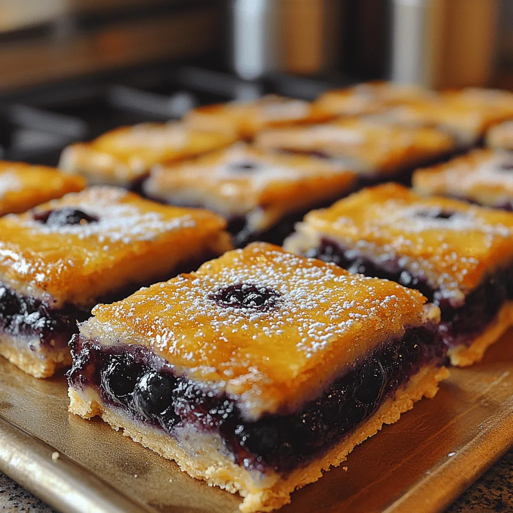 Welcome to a delightful world of flavors with our Sunshine Blueberry Lemon Bliss Bars! This recipe perfectly encapsulates the vibrant essence of summer, combining the sweet-tart brightness of fresh blueberries with the zesty punch of lemon. These bars are not just a treat for the taste buds; they also provide a visual feast with their luscious color and inviting aroma. Whether you’re looking for a refreshing dessert for a picnic, a sweet addition to your brunch spread, or a bright finish to your dinner party, these bliss bars are versatile enough to shine on any occasion.