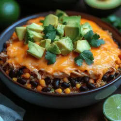 In the hustle and bustle of modern life, finding a meal that is both hearty and healthy can often feel like a daunting task. Enter the Hearty & Healthy Chicken Taco Casserole—a dish that perfectly marries flavor and nutrition, making it an ideal choice for busy weeknights. This casserole is a delightful twist on traditional tacos, bringing together all the beloved flavors of taco night into a warm, comforting dish that the whole family will enjoy.
