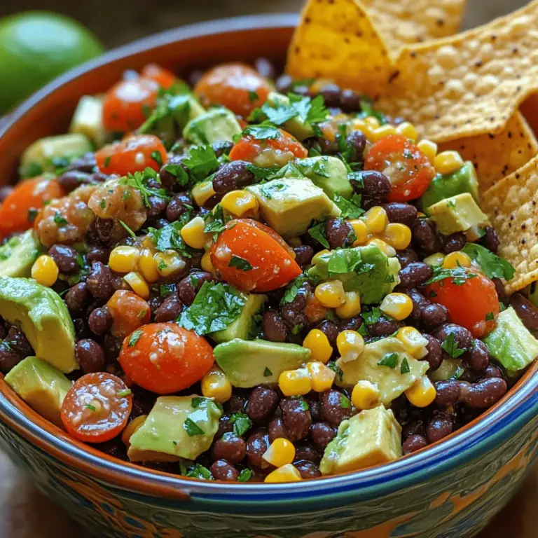 Cowboy Caviar is more than just a dip; it’s a vibrant celebration of fresh ingredients that brings a burst of flavor to any gathering. This colorful dish, often characterized by its medley of beans, vegetables, and zesty spices, is perfect for a variety of occasions, from casual backyard barbecues to elegant dinner parties. Whether served as an appetizer with tortilla chips or as a topping for grilled meats, Cowboy Caviar shines with its versatility and healthful qualities. Its appeal lies not only in its delicious taste but also in its nutritious profile, making it an ideal choice for health-conscious eaters and flavor enthusiasts alike.