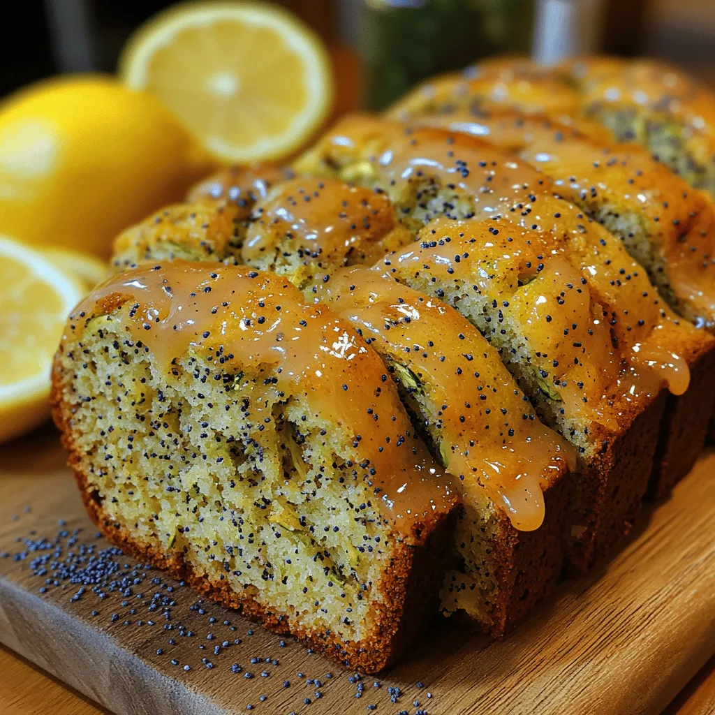 Lemon poppyseed zucchini bread is a delightful baking option that combines the bright, zesty flavor of lemon with the nutty crunch of poppy seeds, all while incorporating the nutritious benefits of zucchini. This unique twist on traditional zucchini bread is not only a delicious treat but also a clever way to sneak more vegetables into your diet. The appeal of this recipe lies in its perfect balance of flavors and textures, making it an excellent choice for breakfast, snacks, or even dessert.