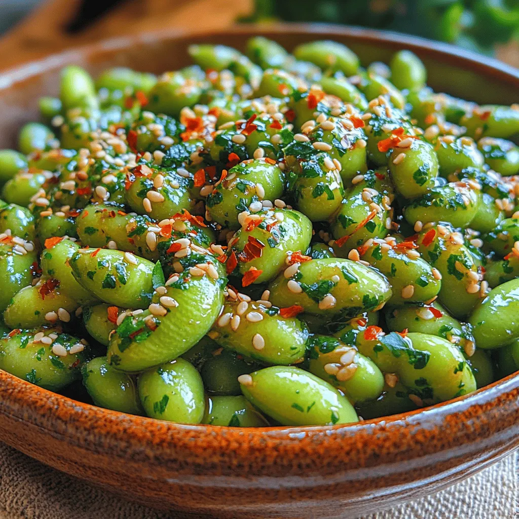 Spicy Garlic Edamame has become a beloved staple in the realm of healthy snacks and appetizers, especially within the vibrant world of Asian cuisine. This dish is not only a treat for the taste buds but also a powerhouse of nutrition, making it a go-to option for health-conscious eaters. The magic of Spicy Garlic Edamame lies in its balanced flavor profile; the umami richness of soy sauce melds beautifully with the fiery kick of Sriracha, creating a tantalizing experience that keeps you coming back for more.