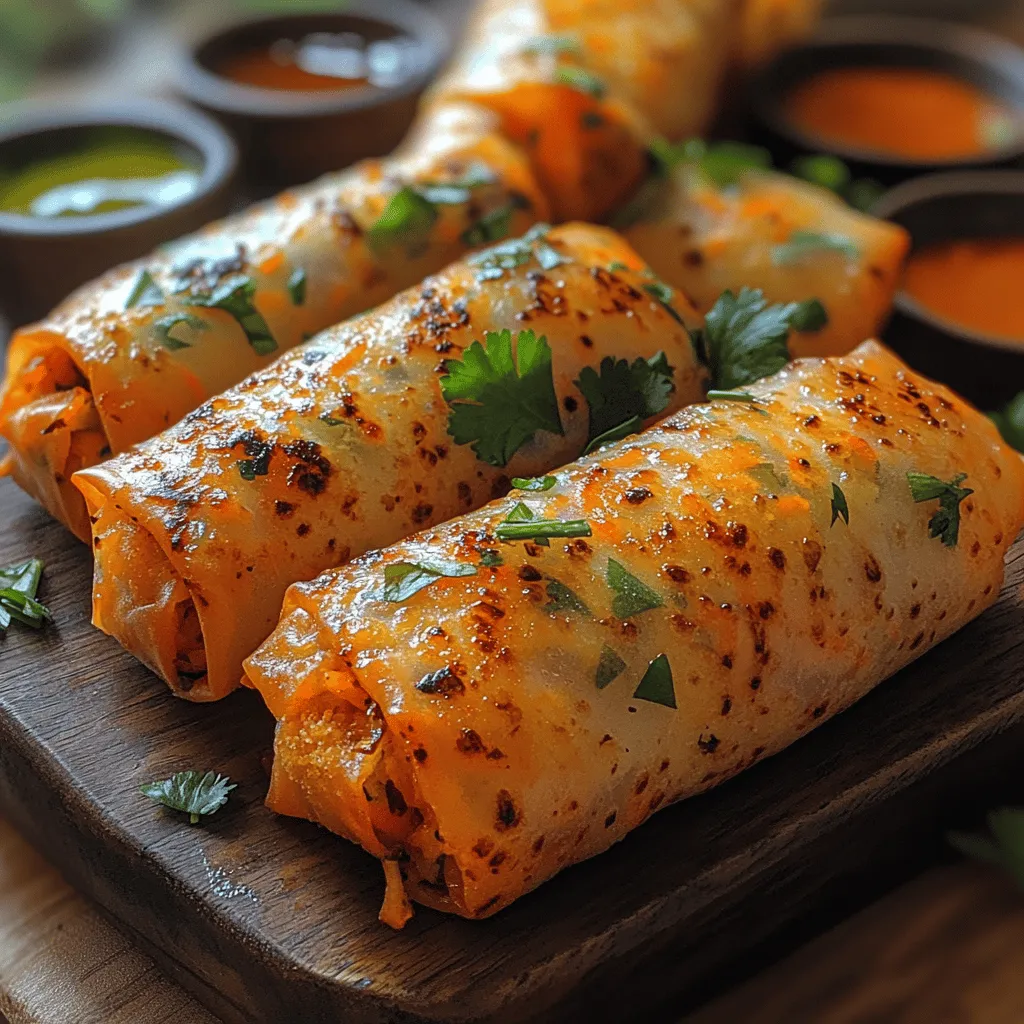 Crispy veggie spring rolls are a beloved appetizer that brings together a medley of fresh vegetables, flavors, and textures, making them a popular choice for gatherings, parties, or a simple snack. These delightful rolls are not only delicious but also a healthy option that caters to both vegetarian and vegan diets. The satisfaction of making spring rolls from scratch allows you to customize the fillings and seasonings to suit your taste preferences, ensuring that every bite is bursting with freshness and flavor.