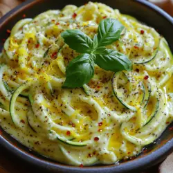 Creamy Lemon Ricotta Zoodles: Recipe Steps and Serving Suggestions
