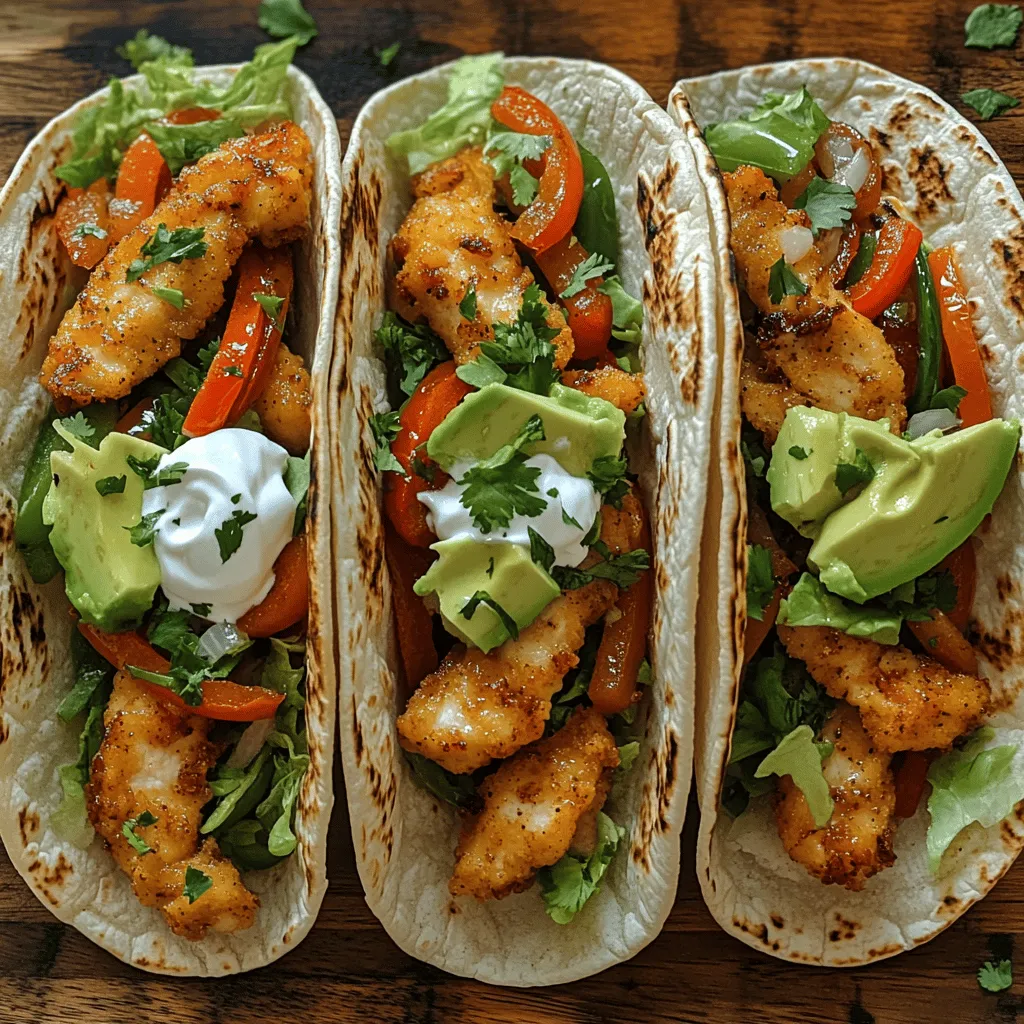 Tacos, a cornerstone of Mexican cuisine, have captured the hearts (and appetites) of food lovers around the globe. Their versatility allows for endless creativity, whether you’re filling them with meats, seafood, beans, or vegetables. Tacos can be as simple or as elaborate as you desire, making them an ideal dish for both casual gatherings and formal dinners. Among the vast array of taco varieties, Zesty Crispy Chicken Fajita Tacos have emerged as a standout choice, offering a delightful combination of crispy textures and bold flavors that are sure to tantalize your taste buds.