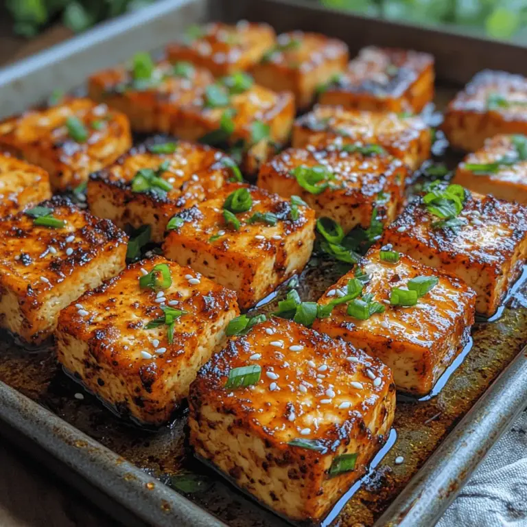 Tofu has become an increasingly popular protein source among health-conscious eaters and culinary enthusiasts alike. This versatile ingredient is not only a staple in vegan and vegetarian diets but also finds its way into a myriad of dishes across various cuisines. Its ability to absorb flavors makes tofu a perfect canvas for a range of seasonings and marinades, and one of the most exciting ways to prepare it is by roasting. Amongst the myriad of tofu recipes, the Crispy Sriracha Roasted Tofu stands out for its delightful combination of heat, sweetness, and umami, making it a dish that tantalizes the taste buds.