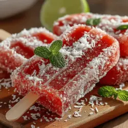As the warm sun bathes the landscape and the days stretch longer, nothing quite embodies the essence of summer like homemade popsicles. These delightful frozen treats come in countless flavors and can be crafted directly in your kitchen, allowing for a refreshing escape from the heat. Among the myriad of options, watermelon popsicles stand out as an iconic choice—bursting with flavor, hydration, and nostalgia.