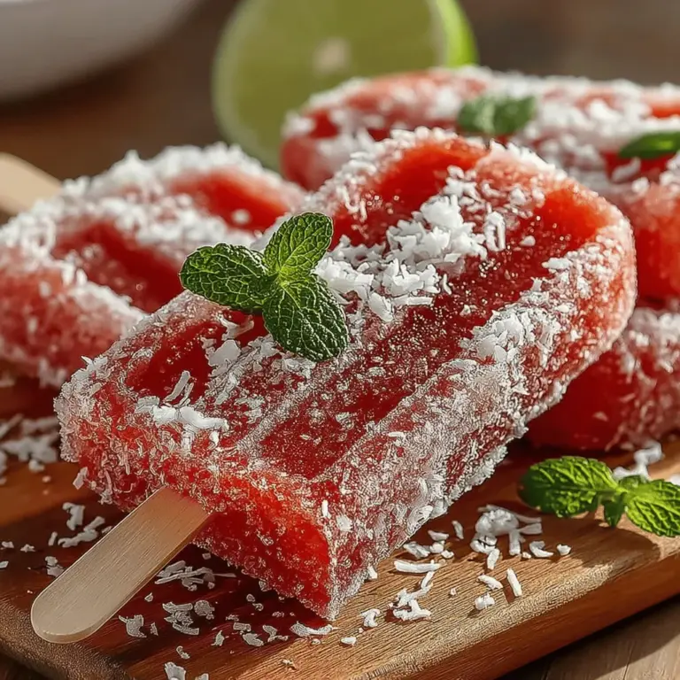 As the warm sun bathes the landscape and the days stretch longer, nothing quite embodies the essence of summer like homemade popsicles. These delightful frozen treats come in countless flavors and can be crafted directly in your kitchen, allowing for a refreshing escape from the heat. Among the myriad of options, watermelon popsicles stand out as an iconic choice—bursting with flavor, hydration, and nostalgia.