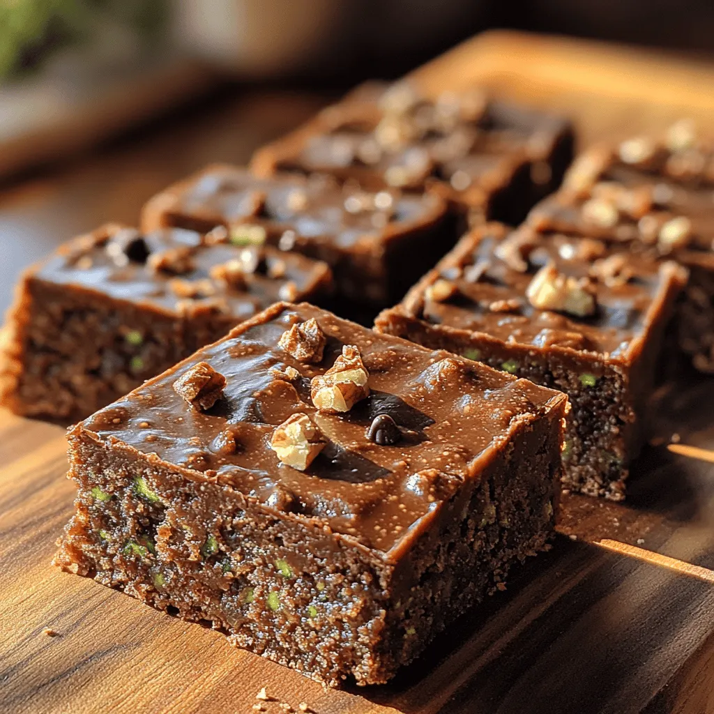 Once you've prepared your Choco-Zucchini Bliss Bars batter, it's time to bake them to perfection. Preheat your oven to 350°F (175°C) and prepare a 9x9-inch square baking dish by greasing it lightly or lining it with parchment paper for easy removal.
