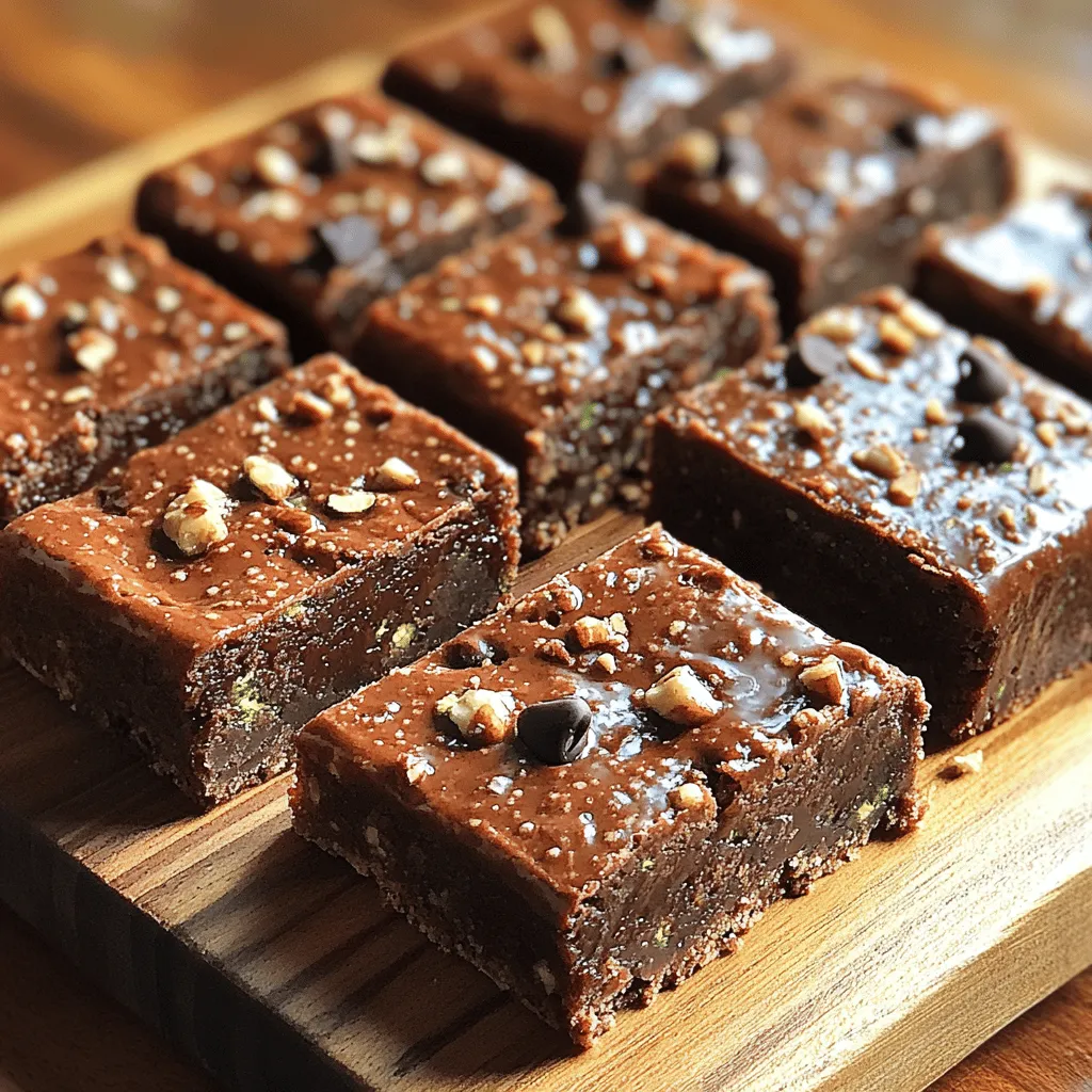 Once you've prepared your Choco-Zucchini Bliss Bars batter, it's time to bake them to perfection. Preheat your oven to 350°F (175°C) and prepare a 9x9-inch square baking dish by greasing it lightly or lining it with parchment paper for easy removal.