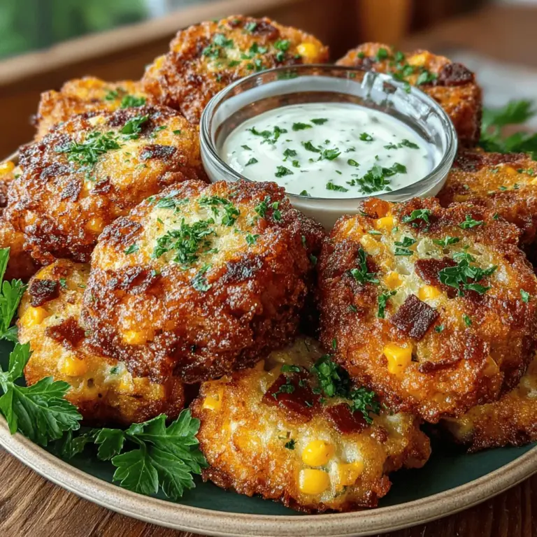 Frying can be an intimidating cooking method, but with the right techniques and temperature control, you can achieve perfectly crispy Corny Bliss Fritters.