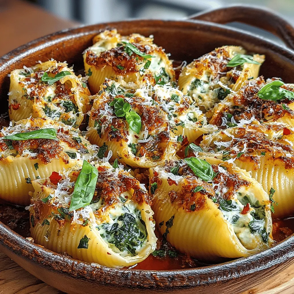 When it comes to family dinners or gatherings with friends, few dishes can rival the comfort and flavor of Baked Feta and Spinach Stuffed Shells. This delightful recipe combines creamy feta cheese, vibrant spinach, and rich marinara sauce, creating a harmonious blend that appeals to both the palate and the heart. Whether you’re hosting a cozy gathering or simply looking for a satisfying weeknight meal, these stuffed shells are sure to impress with their delicious taste and inviting presentation.