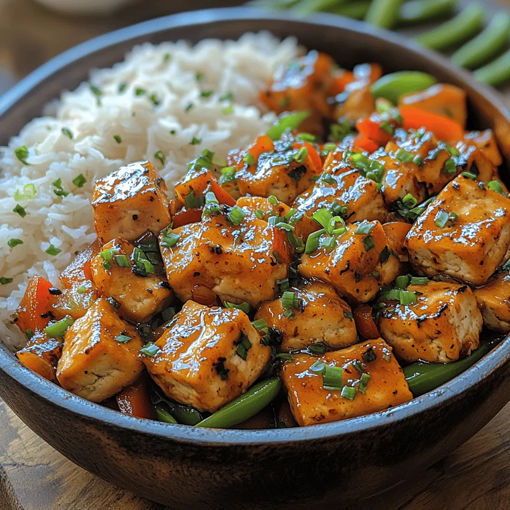 Sizzling Spicy Sichuan Tofu Stir Fry is a vibrant and flavorful dish that brings the heat and richness of Sichuan cuisine right to your kitchen. Known for its bold flavors, particularly the signature spiciness that Sichuan dishes are famous for, this stir fry is not only a taste sensation but also a celebration of textures and aromas. It holds special significance in Chinese culinary traditions, often enjoyed during family gatherings, festive occasions, and even casual weeknight dinners.