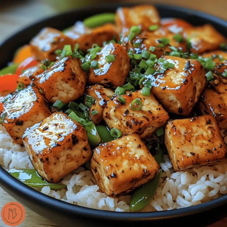 Sizzling Spicy Sichuan Tofu Stir Fry is a vibrant and flavorful dish that brings the heat and richness of Sichuan cuisine right to your kitchen. Known for its bold flavors, particularly the signature spiciness that Sichuan dishes are famous for, this stir fry is not only a taste sensation but also a celebration of textures and aromas. It holds special significance in Chinese culinary traditions, often enjoyed during family gatherings, festive occasions, and even casual weeknight dinners.