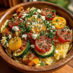 If you’re searching for a dish that embodies freshness, vibrancy, and a burst of flavor, look no further than the Zesty Orzo Salad with Roasted Veggies. This delightful combination of orzo pasta and an array of roasted vegetables not only pleases the palate but also dazzles the eye with its colorful presentation. With its origins rooted in Mediterranean cuisine, the orzo salad has gained immense popularity as a versatile meal option, perfect for gatherings, picnics, or as a healthy side dish to complement any entrée.