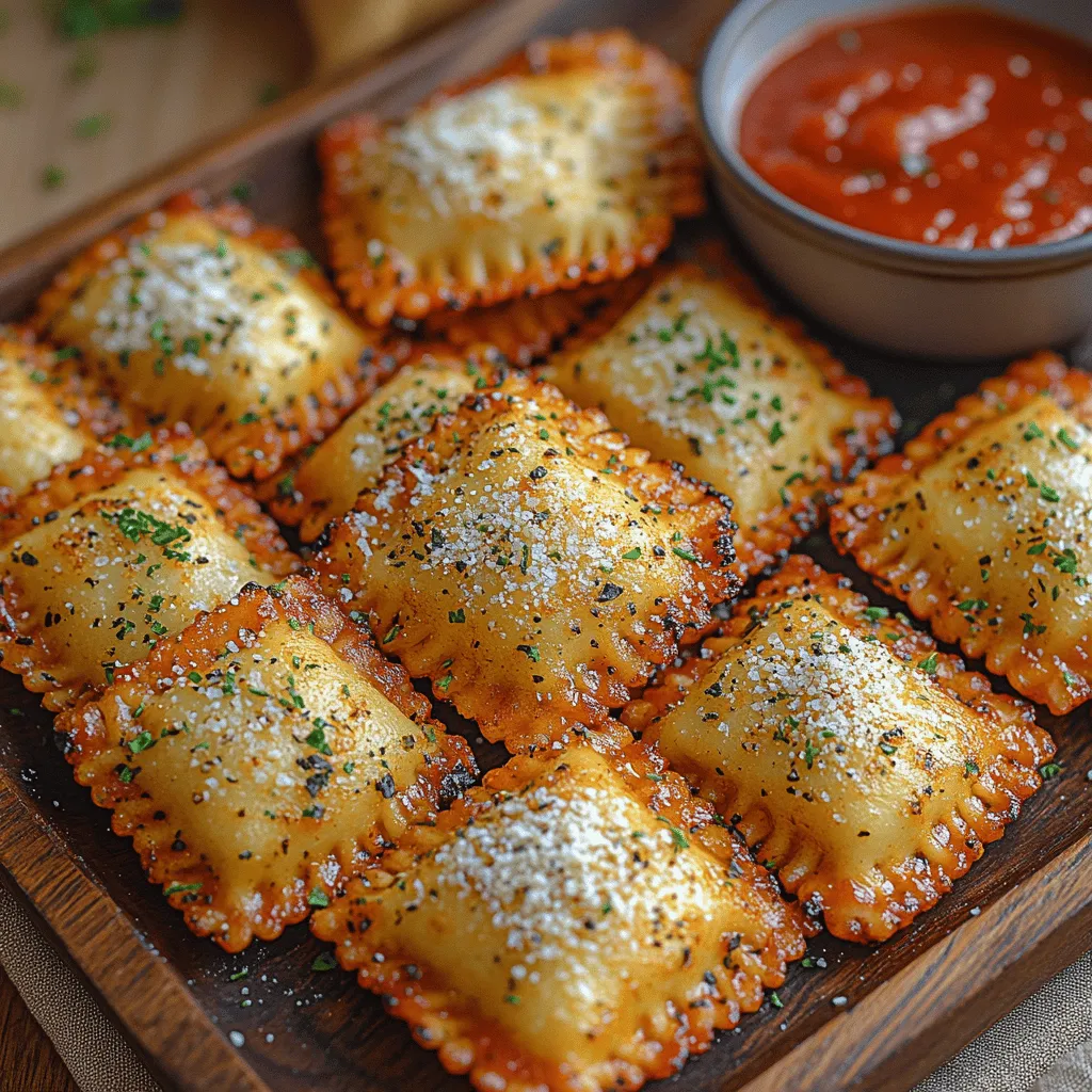 In recent years, air-fried snacks have taken the culinary world by storm, offering a healthier alternative to traditional frying methods without sacrificing flavor or crunch. Among the myriad of air-fried recipes that have captured the hearts and taste buds of food lovers, Crunchy Air-Fryer Ravioli Bites stand out as a versatile crowd-pleaser. Whether you’re hosting a game day gathering, preparing a quick family dinner, or simply craving a delightful snack, these crispy ravioli bites are sure to impress.
