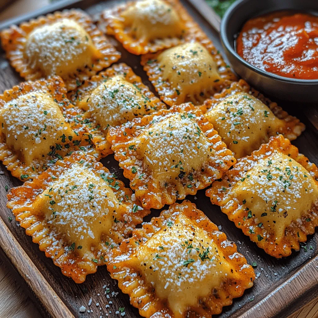 In recent years, air-fried snacks have taken the culinary world by storm, offering a healthier alternative to traditional frying methods without sacrificing flavor or crunch. Among the myriad of air-fried recipes that have captured the hearts and taste buds of food lovers, Crunchy Air-Fryer Ravioli Bites stand out as a versatile crowd-pleaser. Whether you’re hosting a game day gathering, preparing a quick family dinner, or simply craving a delightful snack, these crispy ravioli bites are sure to impress.
