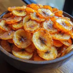 In a world increasingly focused on health and wellness, the allure of healthy snacking has never been more prominent. Crunchy Cinnamon Bliss Banana Chips offer a delectable solution for those seeking a nutritious yet satisfying treat. As the trend for homemade snacks continues to rise, this recipe stands out for its simplicity and the wholesome ingredients that make it both delicious and nutritious. These banana chips can easily be enjoyed on their own, sprinkled over yogurt, or added to trail mixes, providing a versatile option for any snacking occasion.