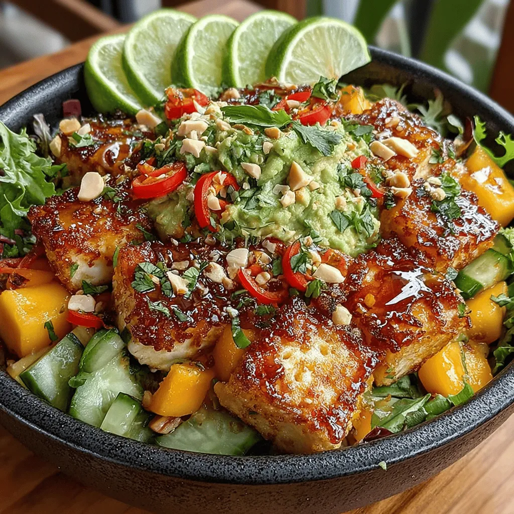 In a world where nutritious eating is increasingly prioritized, the Tropical Bliss Mango & Tofu Salad Bowl emerges as a vibrant and healthful option that seamlessly blends the refreshing flavors of tropical fruits with the heartiness of tofu. This innovative salad is not just a feast for the eyes but also a powerhouse of nutrients, making it an ideal choice for anyone looking to indulge in a meal that nourishes both body and soul.