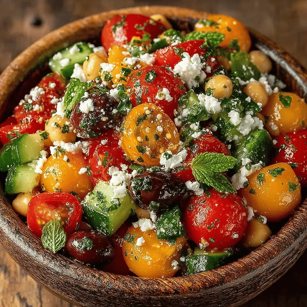 Mediterranean cuisine is celebrated not only for its vibrant flavors but also for its numerous health benefits. Rich in fresh vegetables, whole grains, lean proteins, and healthy fats, this culinary tradition promotes heart health, weight management, and overall well-being. Among the many delightful dishes that embody this philosophy, the Mediterranean Chickpea Greek Salad stands out as a colorful, nutritious option that is as satisfying as it is easy to prepare.
