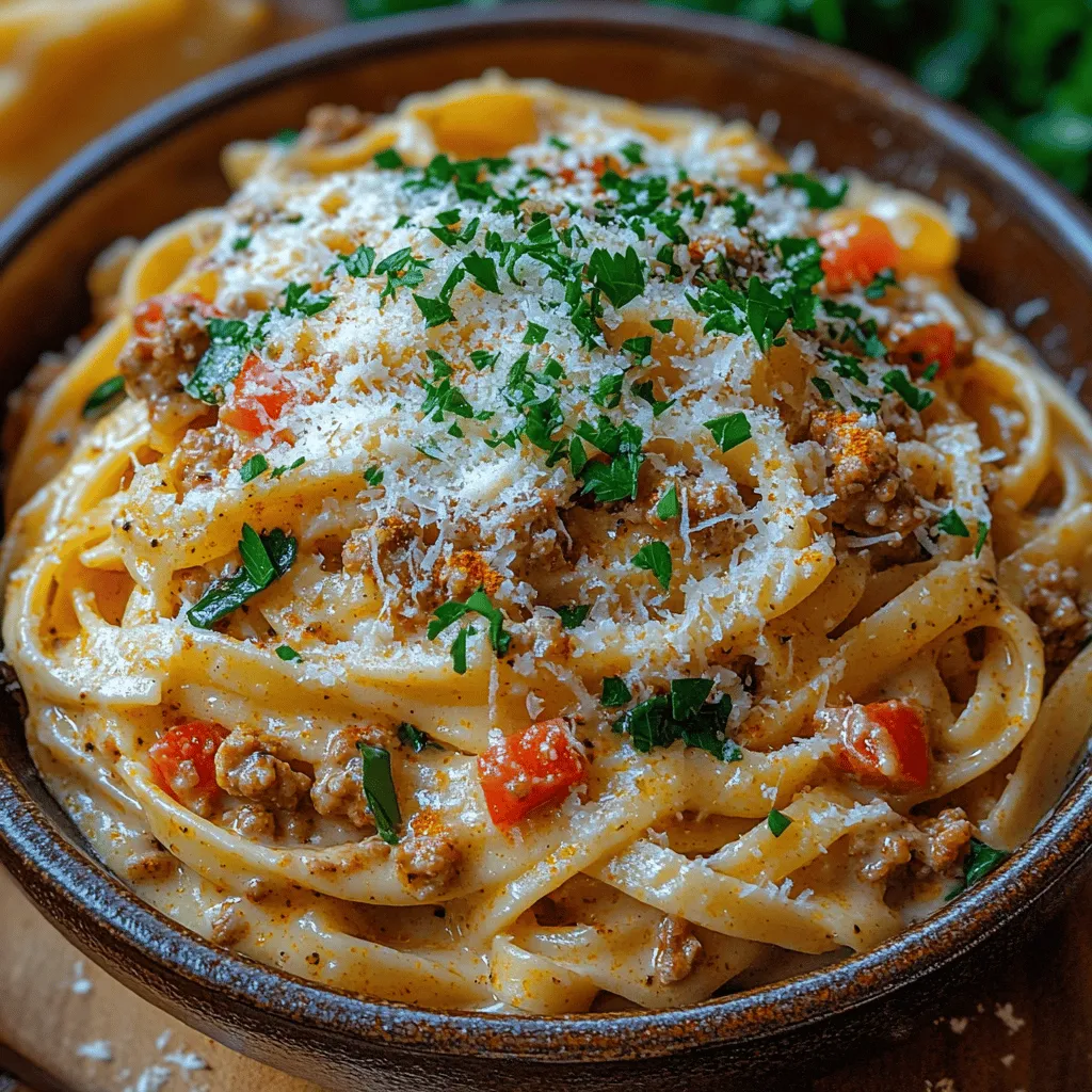 If you're in search of a dish that perfectly balances creaminess with a kick of spice, look no further than Creamy Cajun Turkey Pasta. This delectable recipe features a rich and flavorful sauce enveloping tender pasta, making it a delightful option for various occasions, whether it's a quick weeknight dinner or a lively family gathering. The harmony of flavors—spicy Cajun seasoning combined with the creamy texture of the sauce—creates a meal that’s not only satisfying but also packed with nutritional benefits.