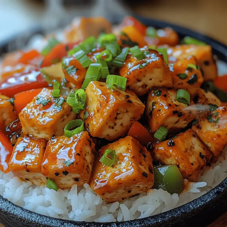 If you're looking to elevate your weeknight dinner with a dish that's as vibrant as it is flavorful, look no further than the Fiery Sichuan Tofu Stir-Fry. This dish is a delightful fusion of spice and texture, showcasing the bold flavors characteristic of Sichuan cuisine. Known for its distinctive heat and aromatic profiles, Sichuan cuisine has captivated taste buds around the world, and this stir-fry is no exception. The combination of crispy tofu, colorful vegetables, and a fiery sauce creates a culinary masterpiece that is both satisfying and health-conscious.